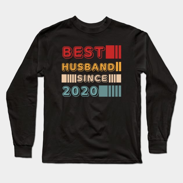 Wedding - Best husband since 2020 Long Sleeve T-Shirt by JunThara